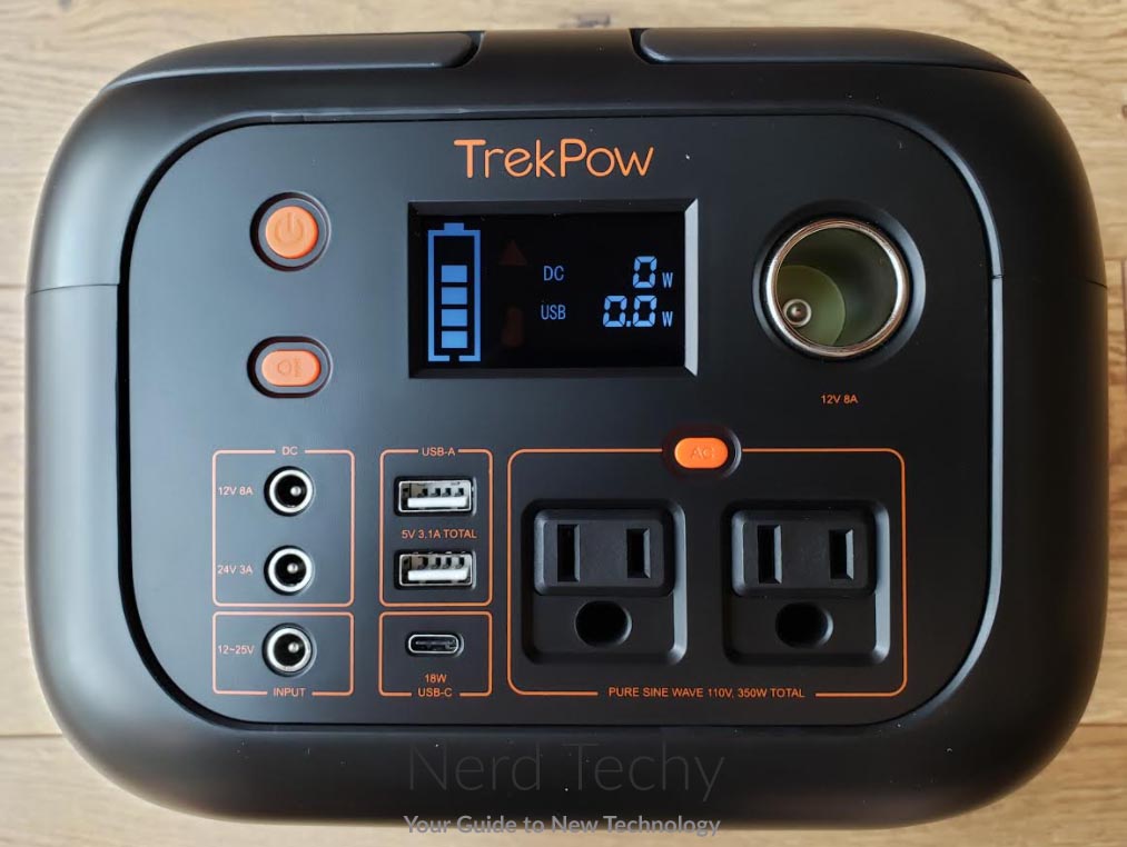 Detailed Review of the TrekPow G300 Portable Power Station - Nerd