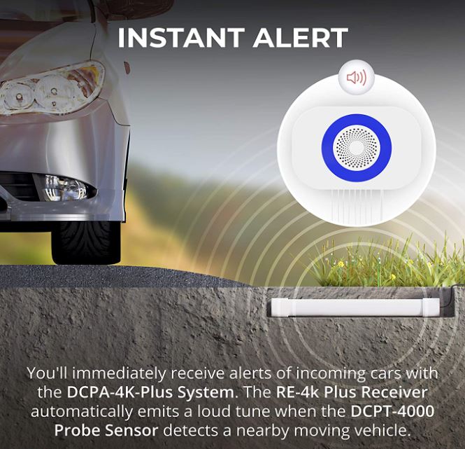 Dakota Alert DCPA-4k Plus Wireless Driveway Alarm System