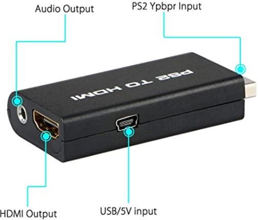 Farenow PS2 to HDMI Converter