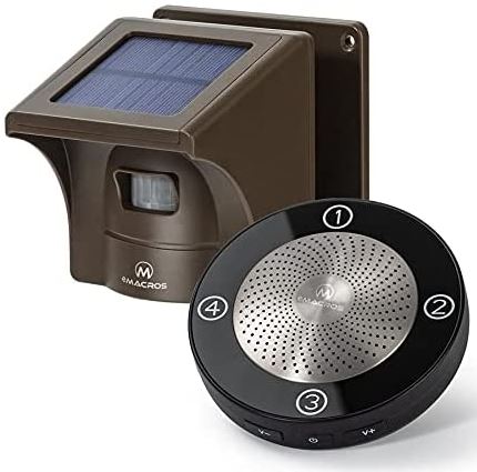 eMACROS Solar Wireless Driveway Alarm