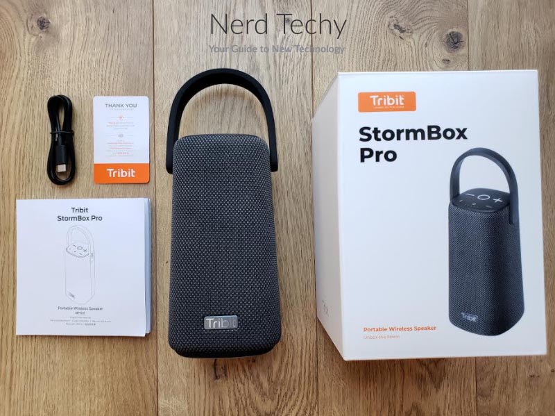Tribit StormBox Pro Review - Big Sound, Beautiful Design - Nerd Techy
