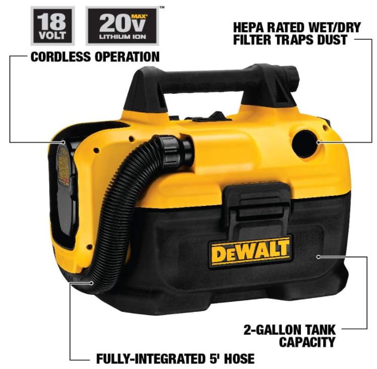 DEWALT DCV580H