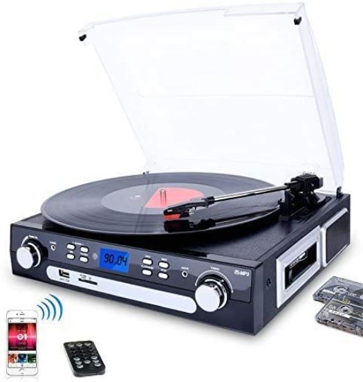 DIGITNOW Bluetooth Record Player