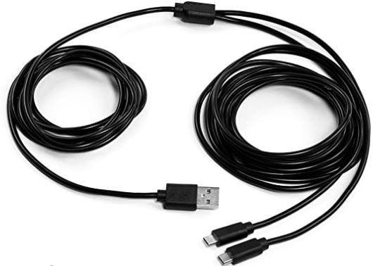 Foamy Lizard Dual USB C Charger Cable