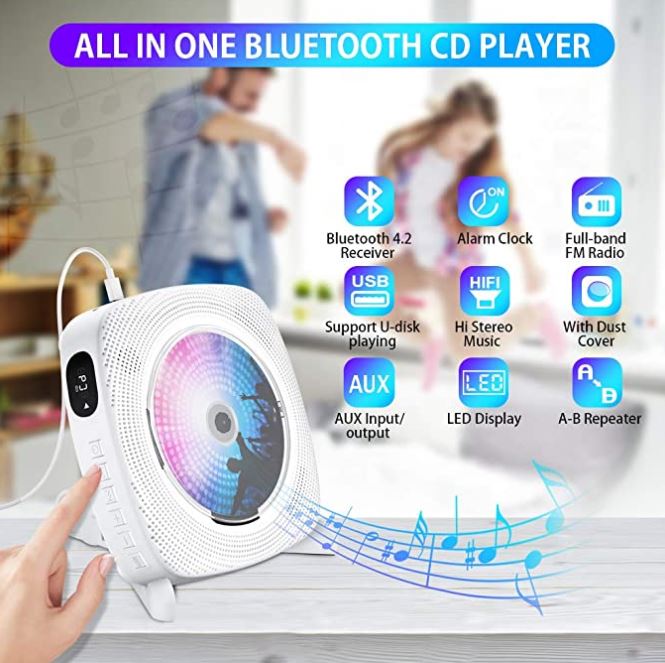 Gueray Mountable CD Player