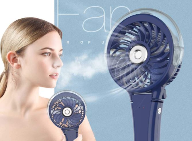 HandFan Portable Handheld Misting Fan