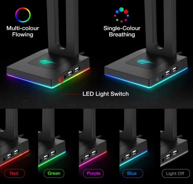 Havit RGB Headset Stand