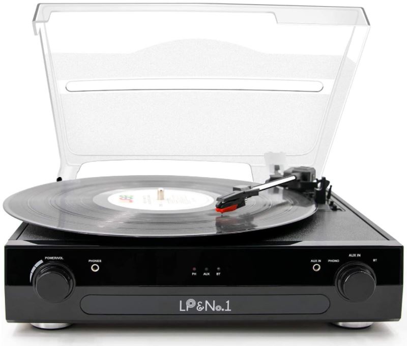 LP and No 1 All-in-One Bluetooth Record Player