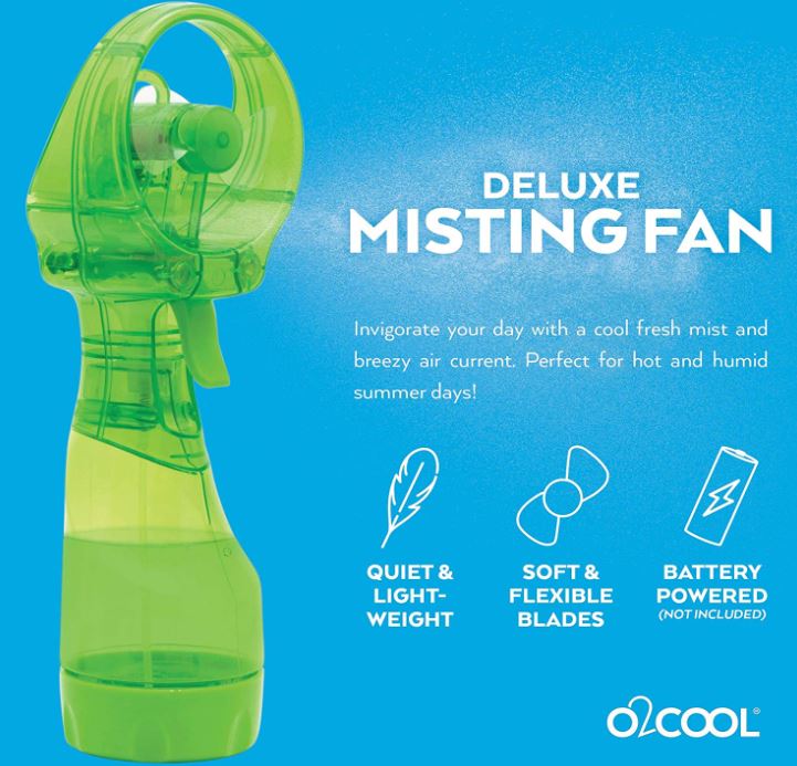 O2COOL Deluxe Misting Fan