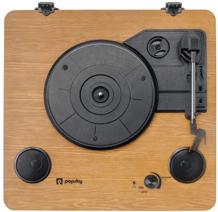 Popsky 3-Speed Turntable