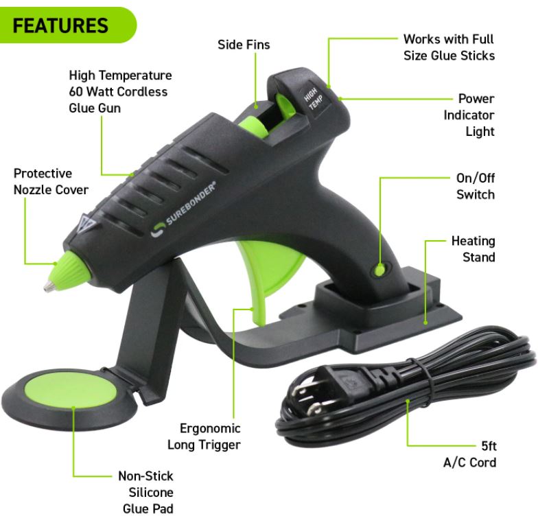 Guide to the Best Cordless Hot Glue Gun (Battery-Powered) - Nerd Techy