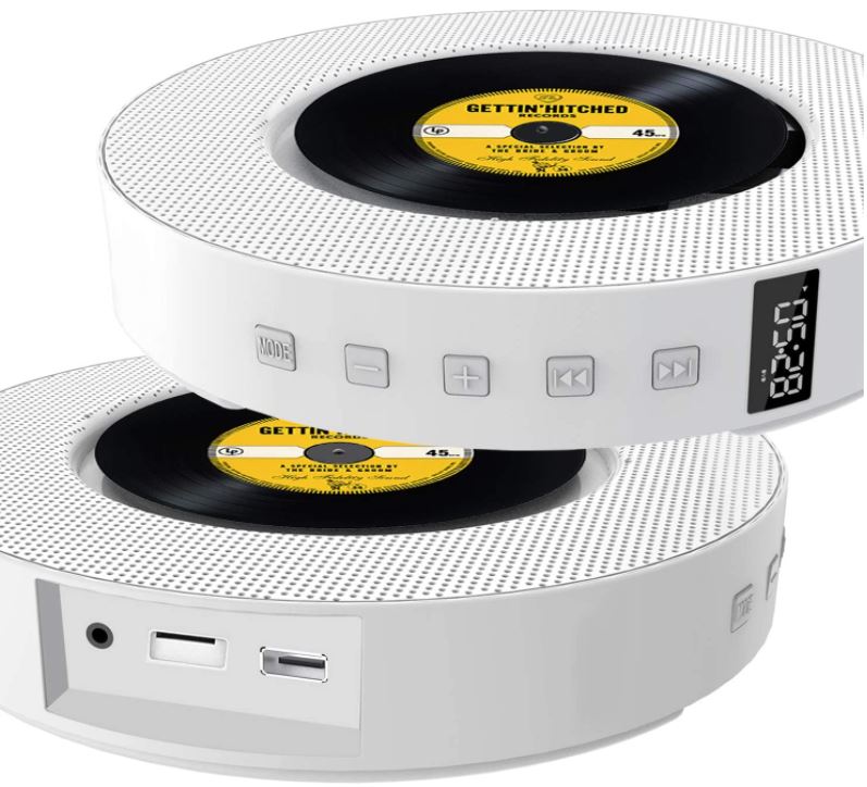 TrophyRak 2021 Upgraded Portable CD Player