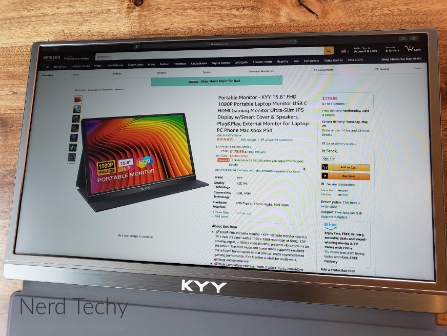 KYY Portable Monitor