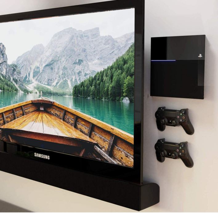 PS4 Pro Wall Mount SONY PlayStation 4 Pro Compatible Mount