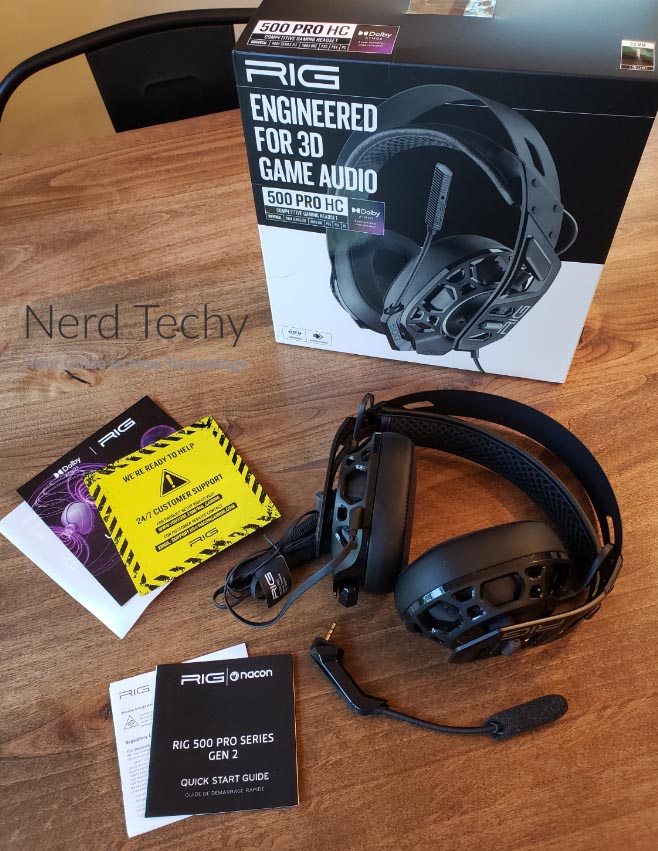 Test Nacon Rig 500 Pro HC Gen 2, un casque Dolby Atmos - page 1