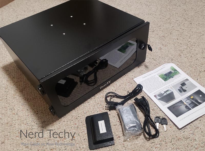 Deertv The Best Outdoor Projector Enclosure Review Nerd Techy - Outdoor Waterproof Projector Enclosure Diy