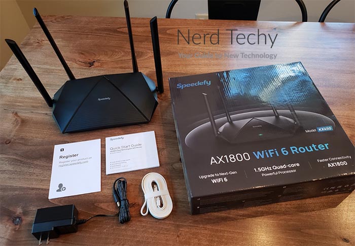 Speedefy AX1800 WiFi 6 Router (KX450) - Product Details