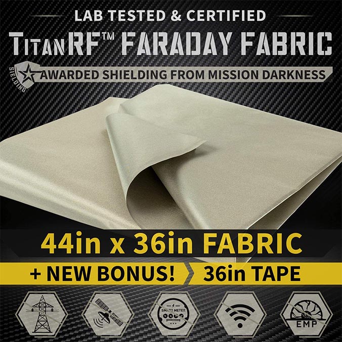 TitanRF Faraday Fabric Kit