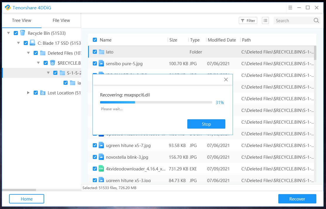 tenorshare 4ddig windows