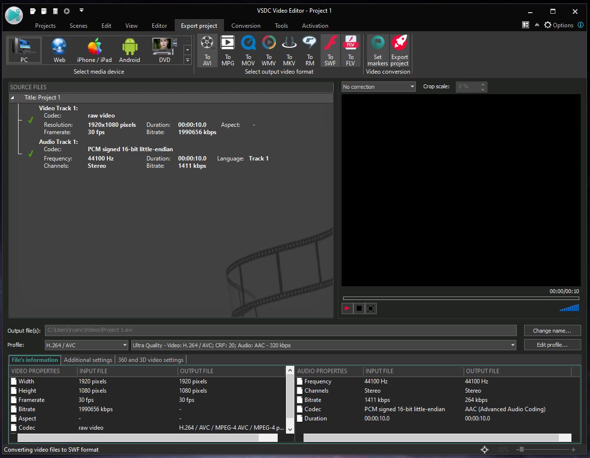 vsdc free video editor download for pc for idiots