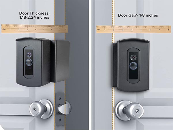 PATEKESA Anti-Theft Video Doorbell Mount