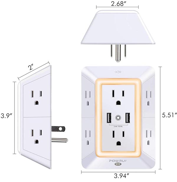 POWRUI USB Wall Charger