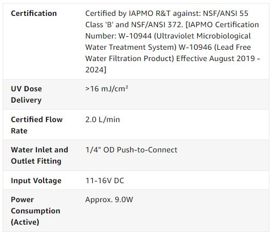 acuva arrowmax 2 specs