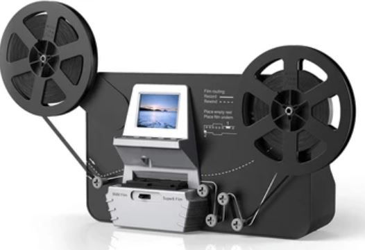 Digital Video Film Converter for Super 8 Mm Roll Film Scanner