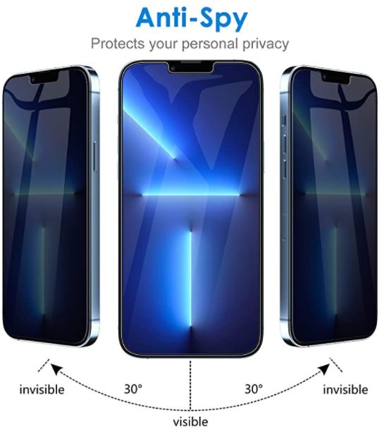 JETech Privacy Screen Protector for iPhone 13 Pro Max