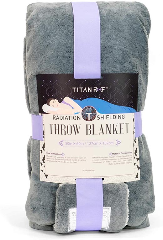 Mission Darkness TitanRF Radiation Shielding Throw Blanket