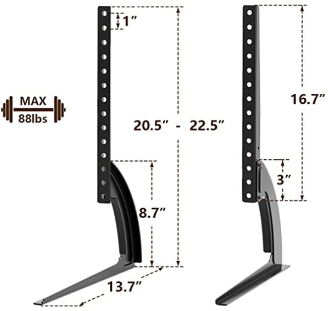 TAVR Universal Table Top TV Stand