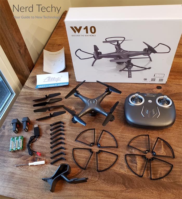 attop w10 drone