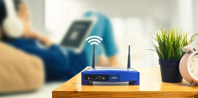 wifi router emf