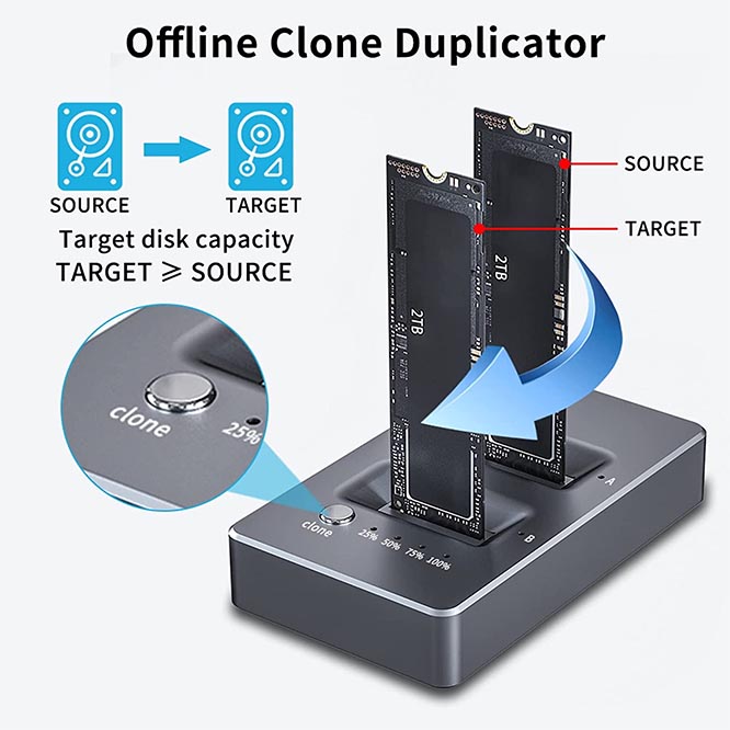 ACASIS M2 NVMe Duplicator