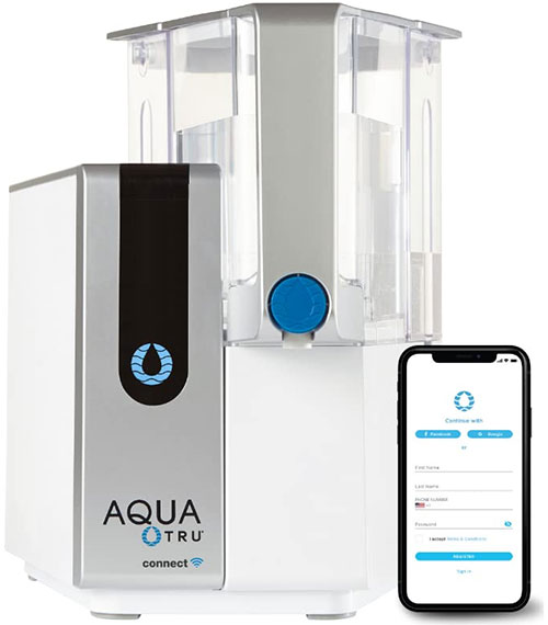 AquaTru Connect Smart Countertop RO Water Filter System