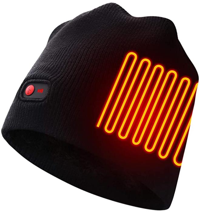 Autocastle Rechargeable Electric Heated Beanie