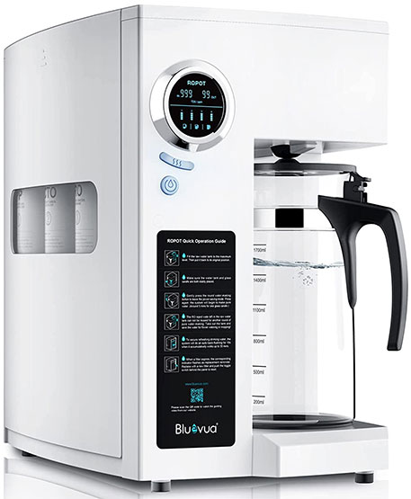 Bluevua Countertop Reverse Osmosis Water Filter System