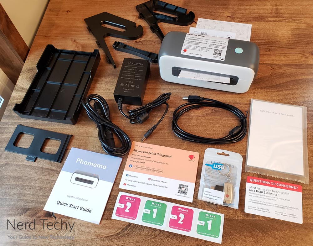 Review of the Phomemo PM246S Thermal Label Printer - Nerd Techy