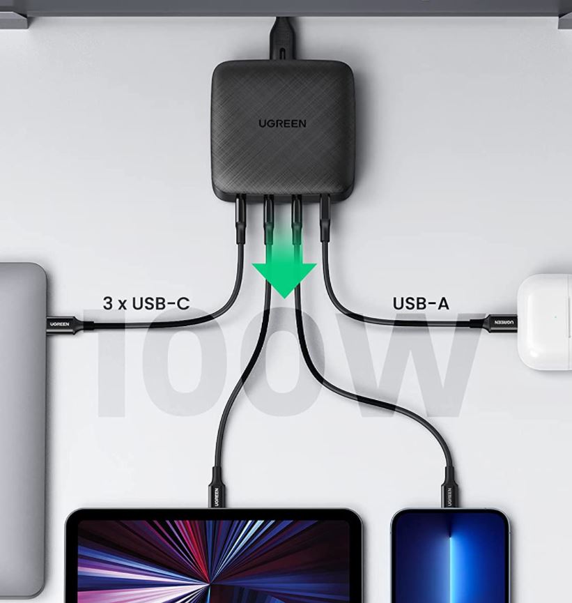 UGREEN 100W USB-C Multiport Charger