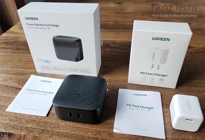 UGREEN-65W-vs-Mini-20W-USB-C charger