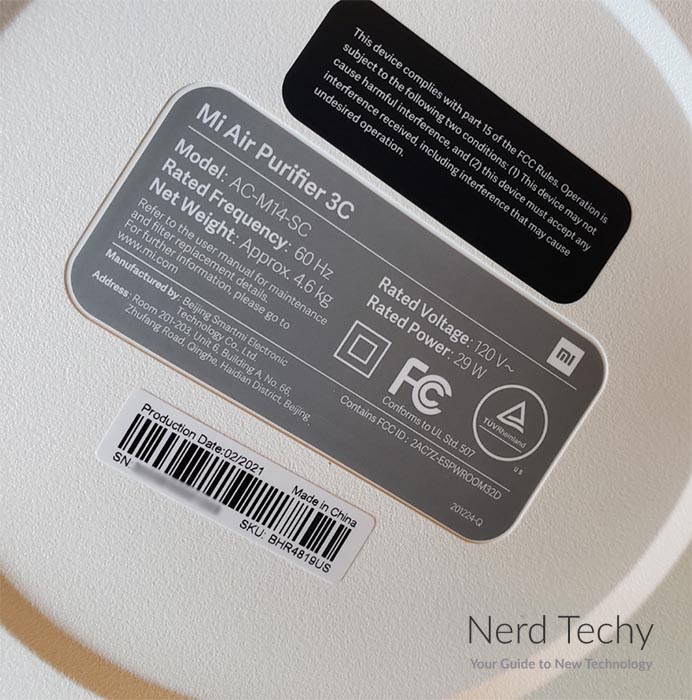 Xiaomi Mi Air Purifier 3C Review & Analysis - Nerd Techy