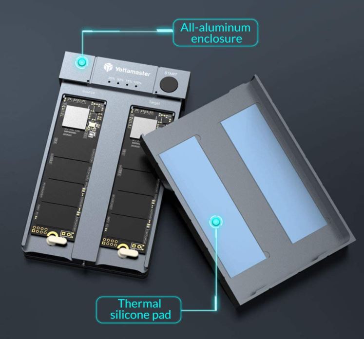 Yottamaster M2 NVMe Cloner Duplicator