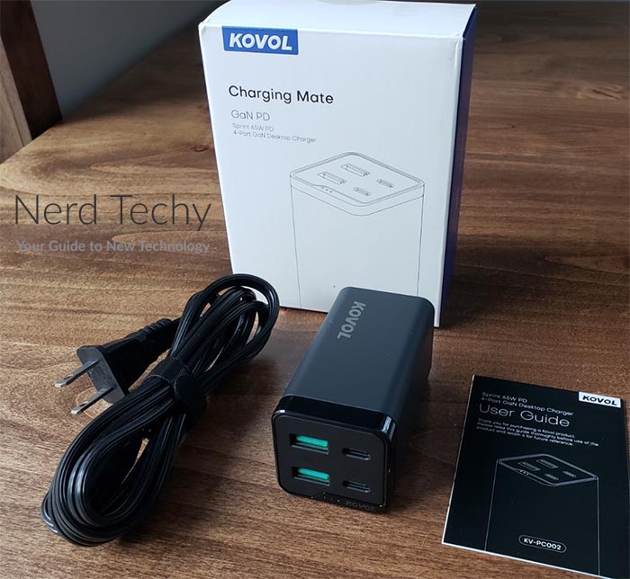 KOVOL Sprint 65w USB-C Fast Charger