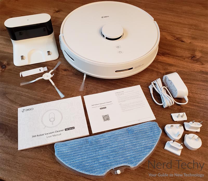 360 s8 robot vacuum cleaner with mop