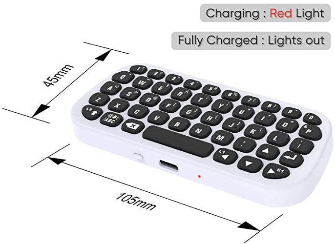 FYOUNG Wireless PS5 Controller Keyboard