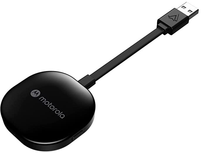 motorola ma1 wireless android auto car adapter