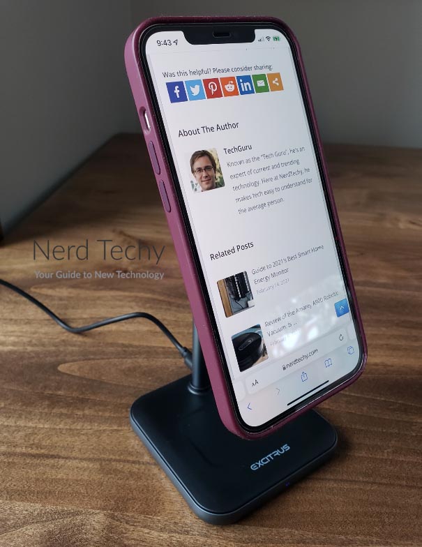 EXCITRUS Wireless Charger Stand