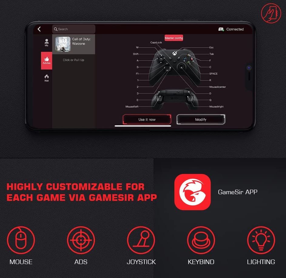 GameSir VX2 AimBox app
