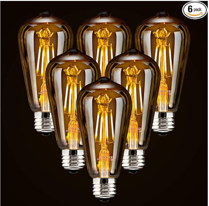 ASOKO LED Edison Light Bulbs