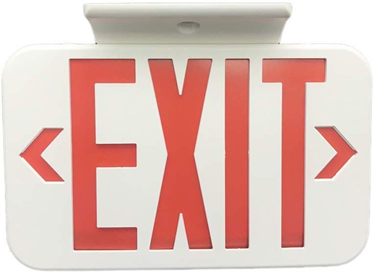 AmazonCommercial LED Emergency Exit Sign